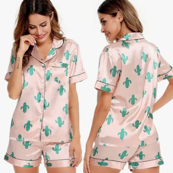 Cactus PJ Set - Picture 1 of 3